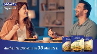 Authentic Biryani in just 30 min with Daawat Biryani Kit [upl. by Ahsiemac]