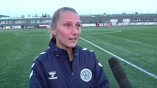 INTERVIU  Milda Liužinaitė po 11 turo  FC Hegelmann x FK Banga [upl. by Hennessy]