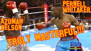 Pernell Whitaker vs Azumah Nelson 1990 HBO 1080p 60fps [upl. by Brandes841]