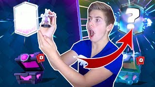 PACK OPENING COFFRE LÉGENDAIRE SUR LE COMPTE DUN ABONNÉ  UNE NOUVELLE TECHNIQUE   CLASH ROYALE [upl. by Weidner150]