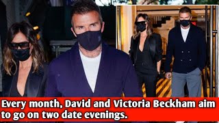 Every month David and Victoria Beckham aim to go on two date evenings [upl. by Mairb]