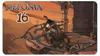 Fahrt mit dem Minebike 16 Deponia  Lets Play [upl. by Ralyat546]