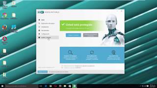 ESET NOD32 Antivirus 10x solicitar y activar con licencia de prueba desde la misma aplicación [upl. by Poland]