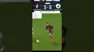 Bournemouth vs Swansea shorts [upl. by Anaynek]