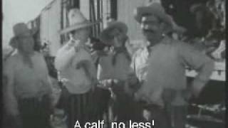 Lets Go With Pancho Villa 1936 Mexican film excerpt [upl. by Asel937]