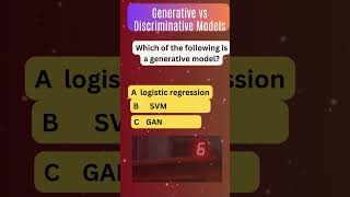 DS Q7 Generative Vs Discriminative Models [upl. by Negam]