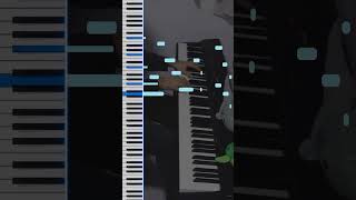 Dire DIre Docks  Super Mario 64  Piano TutorialVisualzier shorts 4 [upl. by Delacourt]