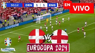 🔴 DINAMARCA VS INGLATERRA PARTIDO EN VIVO  EUROCOPA 2024 EN DIRECTO  DENMARK VS ENGLAND FULL MATCH [upl. by Sixel282]