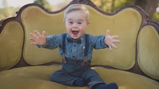 Toddler with Down Syndrome Overlooked for Modeling Gig Gets OshKosh B’gosh Ad [upl. by Hathcock697]