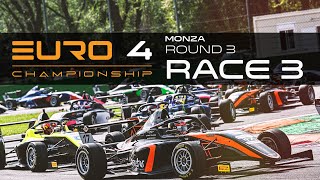 Euro 4 Championship  Autodromo Nazionale Monza F1 Circuit round 3  Race 3 [upl. by Elmaleh]