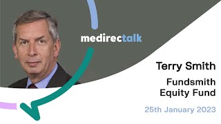 medirectalk 25 January 2023 Terry Smith  Fundsmith Equity Fund [upl. by Enifesoj]