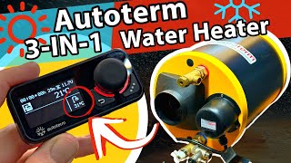 Autoterm CombiBOIL HOT WATER Heater  3 in 1 Hot Air hydronic and electric  Testing [upl. by Abrahams]