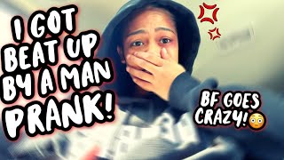 I Got Beat Up Prank On Boyfriend  Dom amp Makayla [upl. by Baruch154]