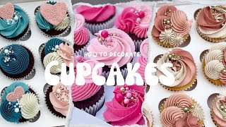 Most Amazing Cupcake Piping Designs for All Occasions Satisfying Cupcake Decorating Compilation [upl. by Nwahsiek214]