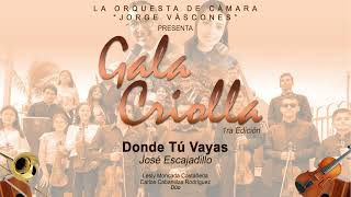 Donde Tú Vayas Orquesta de Cámara Jorge Váscones  Asociación Cultural Crescendo Pacasmayo [upl. by Dannica]