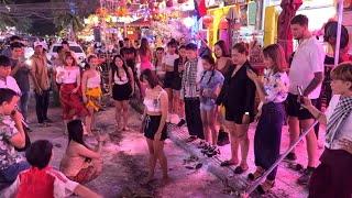 Phnom Penh Red Light District 136  Cambodia Nightlife 4K [upl. by Assiron]