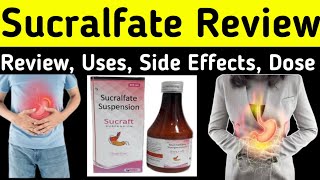 Sucralfate suspension 1gm5ml uses in hindi  Sucralfate mechanism of action  uses Side Effects [upl. by Ecydnac201]