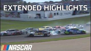 Cup Series overtime thriller at Indy  Extended Highlights [upl. by Gregorio]