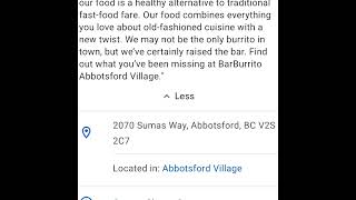 barBURRITO2070 Sumas Way Abbotsford BC V2S 2C7 Canada 🇨🇦 lolmehyaSuper supersuperdedoopers [upl. by Ulphia]