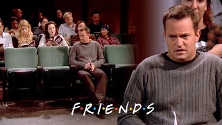 Chandler Gets Stuck at a One Woman Show  Friends [upl. by Val]