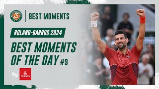 Best moments of the day 9  RolandGarros 2024 [upl. by Toh660]