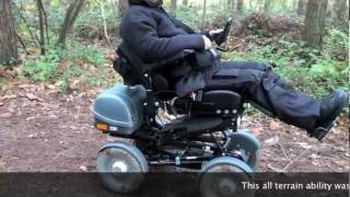 Patricia Hitchcock QC all terrain wheelchair montagem4v [upl. by Erasmo]