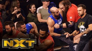 NXT Raw and SmackDown Superstars engage in melee WWE NXT Nov 20 2019 [upl. by Nissa]