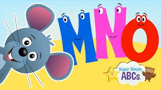 The Sounds of the Alphabet  MNO  ​​🌈 Super Simple ABCs [upl. by Atinaj803]