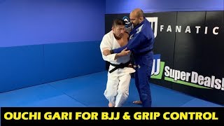 Ouchi Gari For BJJ amp Grip Control by Olympic Judo Champion Satoshi Ishii [upl. by Wilser]