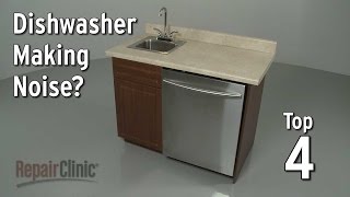 Top Reasons Dishwasher Is Noisy — Dishwasher Troubleshooting [upl. by Drusi]