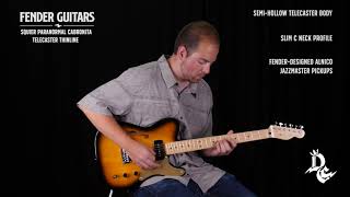 Test Drive  Squier Paranormal Cabronita Telecaster Thinline [upl. by Strain325]