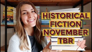 Historical Fiction Possibilities for Historathon  November TBR [upl. by Ysdnil547]