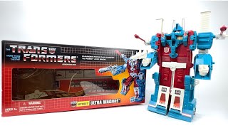 G1 ULTRA MAGNUS One of my HOLY GRAIL COLLECTION PIECES Unboxing and Stickering video [upl. by Aleek]