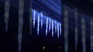 Twinkling LED Ice Crystal Icicles for Outside [upl. by Haram236]