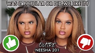 Did We Like It Orr Was It Just Popular EP 1  Outre Lace Front Wig Soft N Natural Neesha 201 [upl. by Oileve]