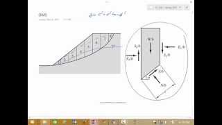 Slope Stability Methods of Slices [upl. by Beitch804]