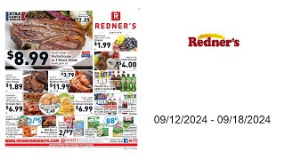 Redners Markets Weekly Ad US  09122024  09192024 [upl. by Armilla]