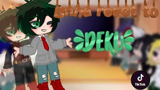 Bnha react to deku tik tok gacha club Dead Deku AU [upl. by Boorman482]