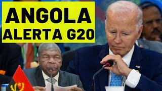 Portugal Apoia Moçambicanos João Lourenço alerta G20 Vinícius Jr é Camaronês [upl. by Brittan731]