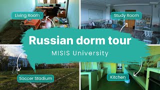 how do students actually live in Russia  uni dorm tour [upl. by Mosora]