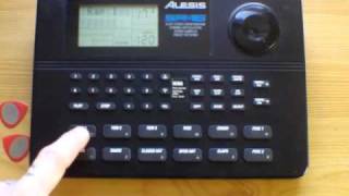 Drum Machine Alesis SR16 [upl. by Ahsya980]