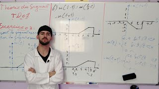 EP05  Théorie du signal  TD01 Exercice 03  Représentation et énergie des signaux  en arabe [upl. by Drofwarc907]