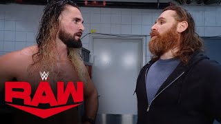 Seth quotFreakinquot Rollins refuses to join Sami Zayns team Raw highlights Nov 11 2024 [upl. by Papst]