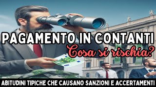 PAGAMENTO IN CONTANTI QUANDO SI RISCHIA Quali operazioni sono consentite e quali no [upl. by Atsylac]