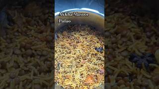 Quick and easy Masoor Pulao  अख्खा मसूर पुलाव  shorts indian food dinner recipe vegetarian [upl. by Pandolfi]