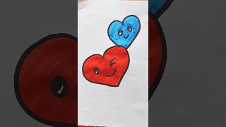 How to Draw Beautiful Heart ❤️ for Kids heart drawing [upl. by Rorrys]