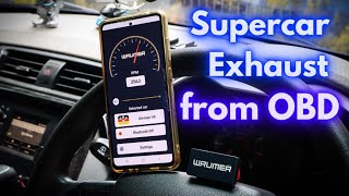 Supercar Exhaust Sound with Wrumer Device [upl. by Alletniuq710]