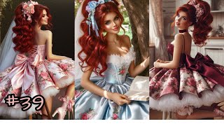 Pretty Satin Dresses with Big Petticoats and Silky Bows [upl. by Maryann]