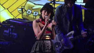 Gorillaz  Empire Ants feat Little Dragon Live on Letterman [upl. by Anawt400]