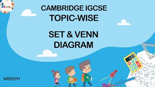 Set amp Venn Diagram CIE IGCSE Maths 2020 Sample Paper Topic Wise  Science And Math [upl. by Fredel776]